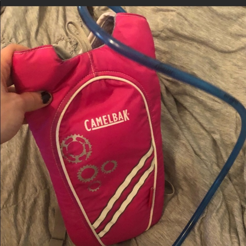 Pink camelbak never used.